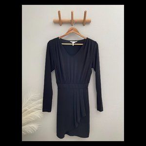 BCBGeneration Black Long Sleeve Cocktail Dress